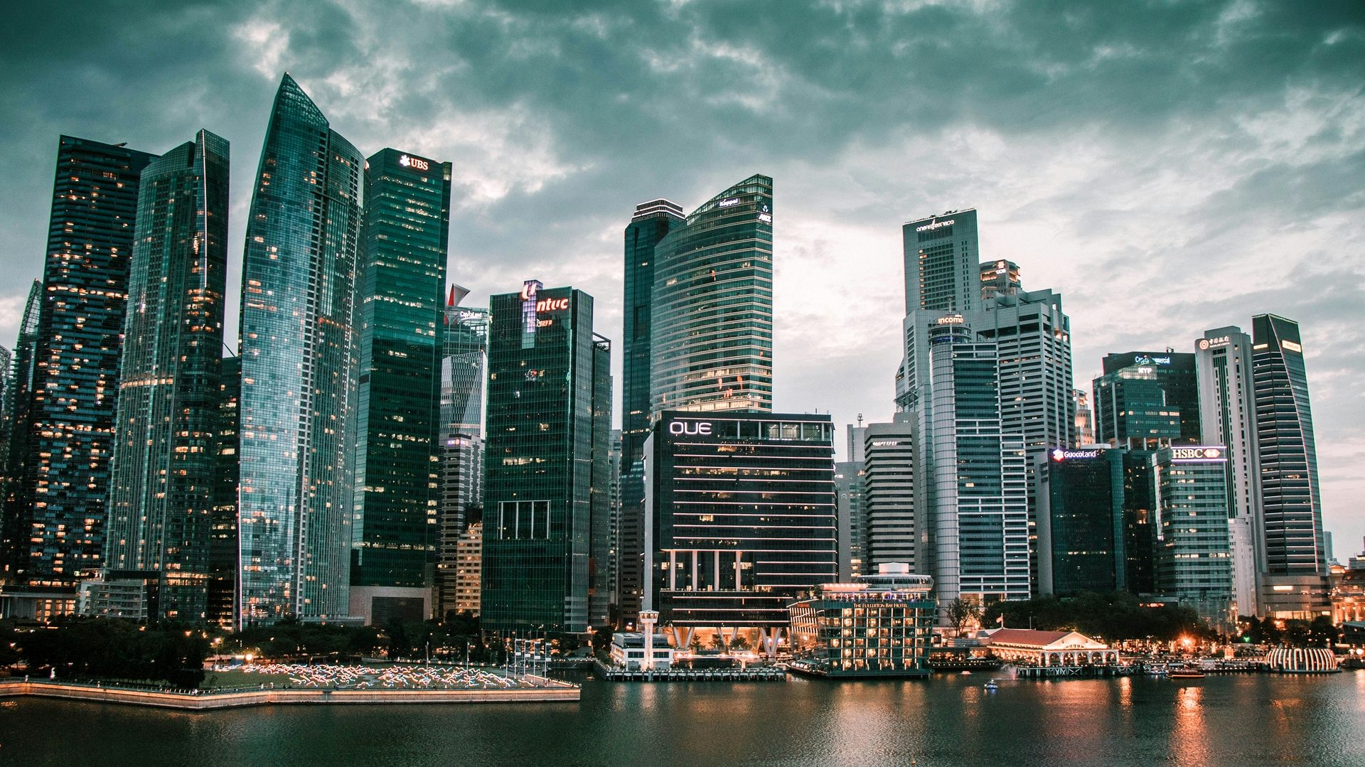 Singapore skyline